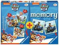 Multipack Memory® e Puzzle Paw Patrol, Puzzle e Gioco per Bambini, Età Raccomandata 4+ - immagine 1 - Clicca per ingrandire