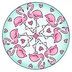 Mandala - mini - Flamingo - Image 2 - Cliquer pour agrandir