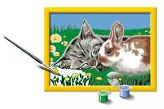 Numéro d'art - petit - Chaton et son compagnon le lapin - Image 3 - Cliquer pour agrandir