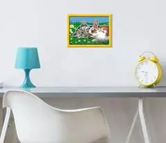 Numéro d'art - petit - Chaton et son compagnon le lapin - Image 5 - Cliquer pour agrandir