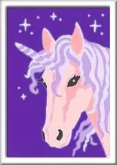Numéro d'art - mini - Licorne à crinière violette - Image 2 - Cliquer pour agrandir
