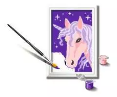 Numéro d'art - mini - Licorne à crinière violette - Image 3 - Cliquer pour agrandir