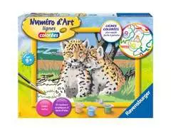Numéro d'art - moyen - Petits léopards - Image 1 - Cliquer pour agrandir