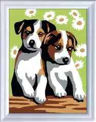 Numéro d'art - mini - Deux petits chiots - Image 2 - Cliquer pour agrandir