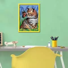 Numéro d'art - moyen - Chat et son compagnon le papillon - Image 5 - Cliquer pour agrandir