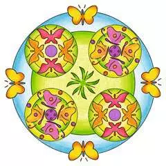 Mandala  - midi - Flowers & butterflies - Image 13 - Cliquer pour agrandir