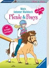 Mein liebster Malblock ab 4 Jahren: Pferde & Ponys - Bild 1 - Klicken zum Vergößern