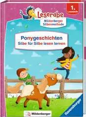 Leserabe - Sonderausgaben: Ponygeschichten - Silbe für Silbe lesen lernen - Bild 1 - Klicken zum Vergößern