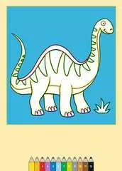 Malen nach Zahlen ab 3: Dinosaurier - Bild 4 - Klicken zum Vergößern