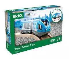 Blauer Reisezug (Batteriebetrieb) - Bild 1 - Klicken zum Vergößern