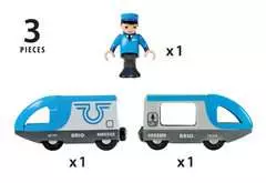 Blauer Reisezug (Batteriebetrieb) - Bild 4 - Klicken zum Vergößern