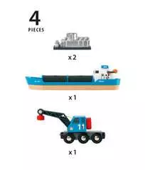 Containerschiff mit Kranwagen - Bild 5 - Klicken zum Vergößern