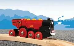 Locomotive Rouge Puissante à piles - Image 6 - Cliquer pour agrandir