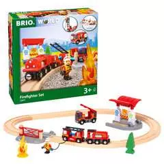 BRIO Bahn Feuerwehr Set TV Artikel - Bild 1 - Klicken zum Vergößern