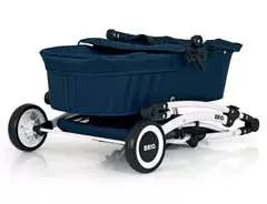 BRIO Puppenwagen Spin blau mit Schwenkrädern - Bild 10 - Klicken zum Vergößern