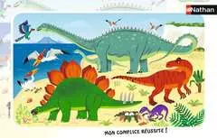 Puzzle cadre 15 p - Les dinosaures du Jurassique - Image 1 - Cliquer pour agrandir