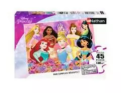 Nathan puzzle 45 p - Les princesses Disney - Image 1 - Cliquer pour agrandir