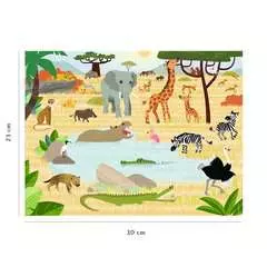 Puzzle 30 p - Les animaux de la savane - Image 3 - Cliquer pour agrandir