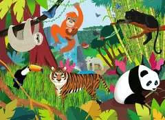 Puzzle 45 p - Les animaux de la jungle - Image 2 - Cliquer pour agrandir