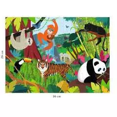Puzzle 45 p - Les animaux de la jungle - Image 3 - Cliquer pour agrandir