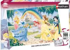 Nathan puzzle 100 p - Le jardin des princesses Disney - Image 1 - Cliquer pour agrandir