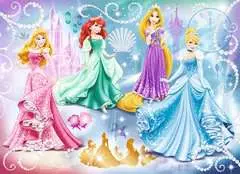 Puzzle 100 p - Princesses étincelantes / Disney Princesses - Image 2 - Cliquer pour agrandir