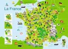 Puzzle 100 p - Carte de France - Image 2 - Cliquer pour agrandir