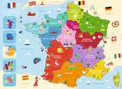 Puzzle 250 p - Carte de France - Image 2 - Cliquer pour agrandir