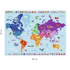 Puzzle 250 p - Carte du monde - Image 3 - Cliquer pour agrandir