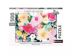 Puzzle N 500 p - Dahlias et roses / Marie Boudon (Collection Carte blanche) - Image 1 - Cliquer pour agrandir