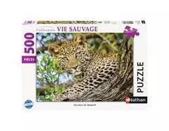 Puzzle N 500 p - Les yeux du léopard - Image 1 - Cliquer pour agrandir
