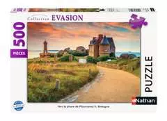 Puzzle N 500 p - Vers le phare de Ploumanac’h, Bretagne - Image 1 - Cliquer pour agrandir