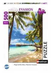 Puzzle N 500 p - Plage de Bora-Bora, Polynésie française - Image 1 - Cliquer pour agrandir