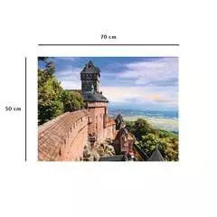 Puzzle N 1000 p - Château du Haut-Koenigsbourg, Alsace - Image 4 - Cliquer pour agrandir
