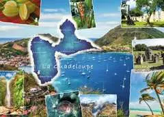 Puzzle N 1000 p - Carte postale de La Guadeloupe - Image 2 - Cliquer pour agrandir