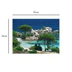 Puzzle N 1000 p - Plage de Palombaggia, Corse du Sud - Image 6 - Cliquer pour agrandir