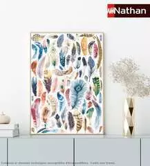 Nathan puzzle 1000 p - Aquarelles de plumes - Image 6 - Cliquer pour agrandir