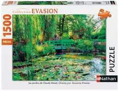 Nathan puzzle 1500 p - Les jardins de Claude Monet, Giverny - Image 1 - Cliquer pour agrandir