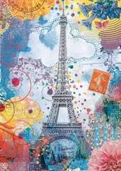 Puzzle N 1500 p - Tour Eiffel multicolore - Image 2 - Cliquer pour agrandir