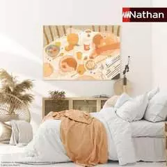 Nathan puzzle 1500 p - Le petit-déjeuner / Florence Sabatier (Collection Carte blanche) - Image 4 - Cliquer pour agrandir