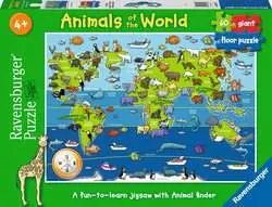 Children's Jigsaw 07072 Ravensburger Animals of the World 60pc Floor puzzle