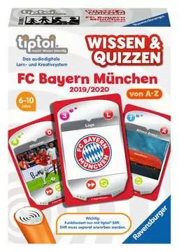 00006 tiptoi® Spiele Wissen & Quizzen: FC Bayern München 2019/ 2020 von Ravensburger 1