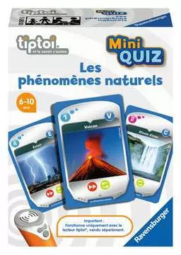tiptoi® - Mini Quiz - Les phénomènes naturels tiptoi®;tiptoi® jeux - Image 1 - Ravensburger