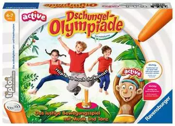 00075 tiptoi® Spiele ACTIVE Dschungel-Olympiade von Ravensburger 1