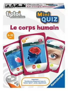 tiptoi® - Mini Quiz - Le corps humain tiptoi®;tiptoi® jeux - Image 1 - Ravensburger