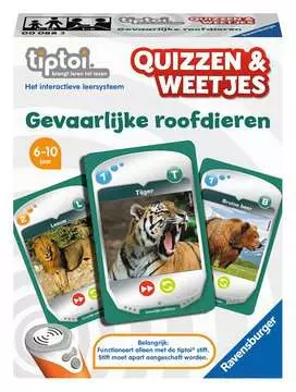 W&Q Gevaarlijke Roofdieren NL tiptoi®;tiptoi® jeux - Image 1 - Ravensburger