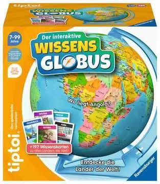 00107 Lernspiele tiptoi® Der interaktive Wissens-Globus von Ravensburger 1