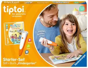 00113 tiptoi® Starter-Sets tiptoi® Starter-Set: Stift und Wörter-Bilderbuch Kindergarten von Ravensburger 1