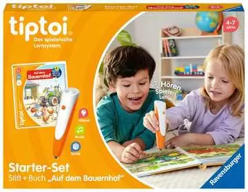 00114 tiptoi® Starter-Sets tiptoi® Starter-Set: Stift und Bauernhof-Buch von Ravensburger 1
