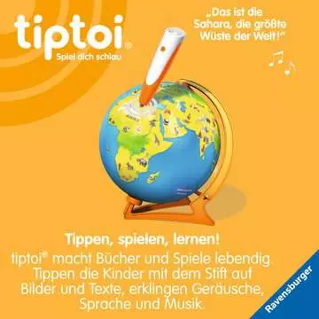 00115 Lernspiele tiptoi® Mein interaktiver Junior Globus von Ravensburger 5
